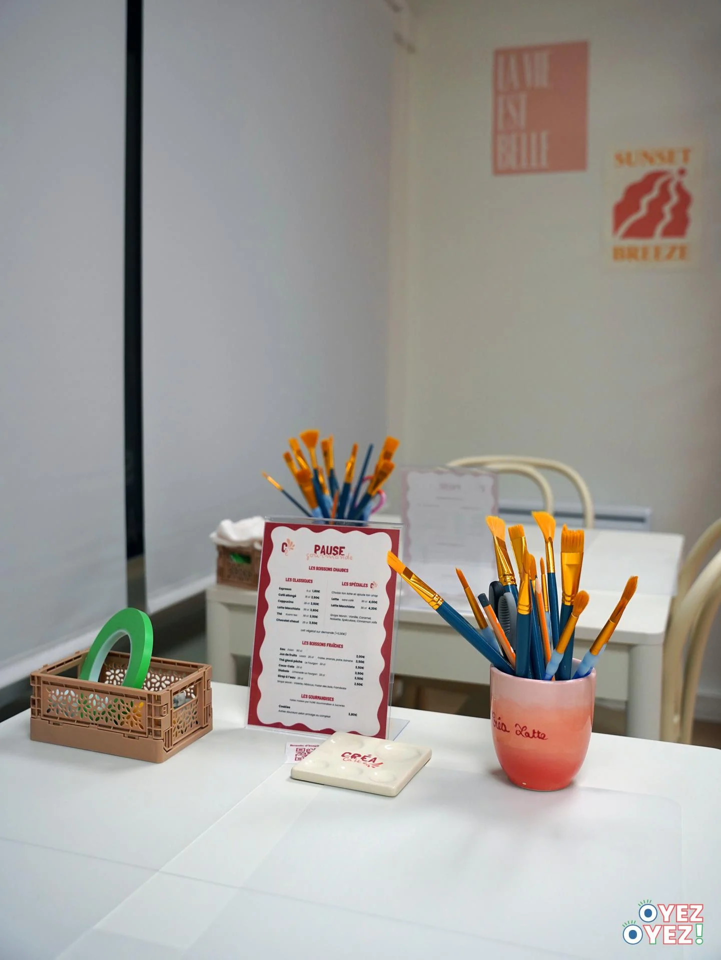 Zoom sur le matériel que l'on peut utiliser lors de l'atelier !